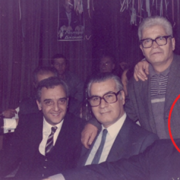 Από τα ωραία χρόνια της ΕΠΕΝ: Ο Μάκης Βορίδης, ο Σπύρος Σταθόπουλος και ο ευρωβουλευτής της ΕΠΕΝ την περίοδο 1984-1988, Χρύσανθος Δημητριάδης.