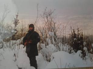 Βοϊκοβίτσι, Βοσνία, Ιανουάριος 1995. Διακρίνεται ο Κυριάκος Καθάριος στη σκοπιά.