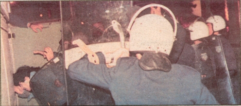 1985-11-17+18 - Χημείο Δεύτερη κατάληψη για φόνο Καλτεζά + Επέμβαση ΜΑΤ-23 - sylifsi