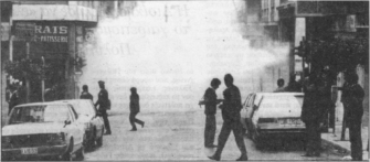1985-11-17+18 - Χημείο Δεύτερη κατάληψη για φόνο Καλτεζά + Επέμβαση ΜΑΤ-54 - dakrigono